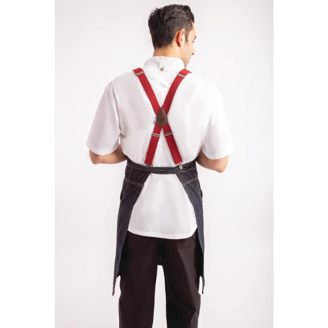 Chef Works Urban Berkeley Denim Bib Apron Indigo