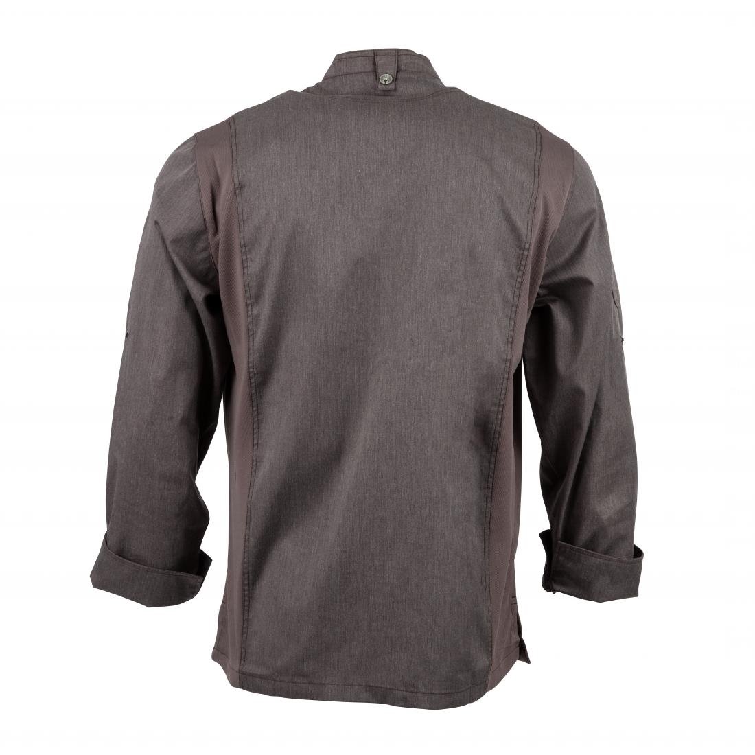 Unisex Chef Works Hartford Unisex Chef Jacket Graphite M