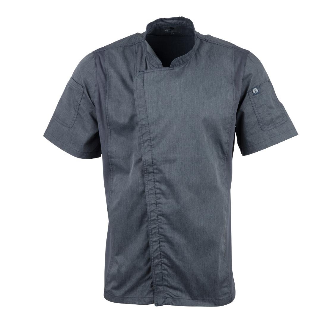 Chef Works Springfield Unisex Chef Jacket Ink Blue S