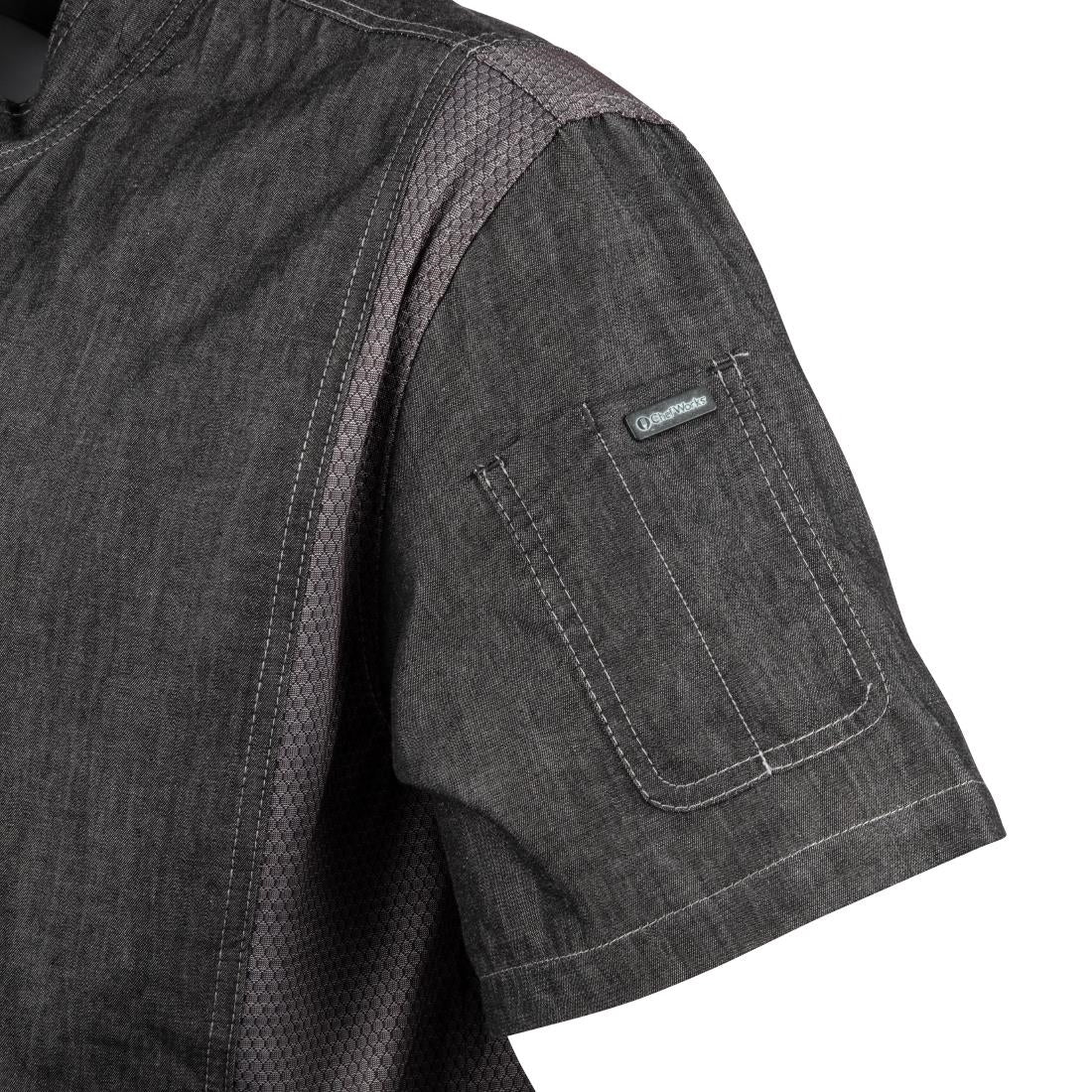 Chef Works Urban Delancey Chef Jacket Denim S