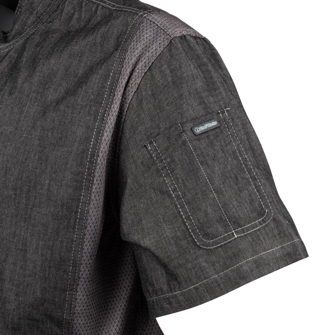 Chef Works Urban Delancey Chef Jacket Denim XL