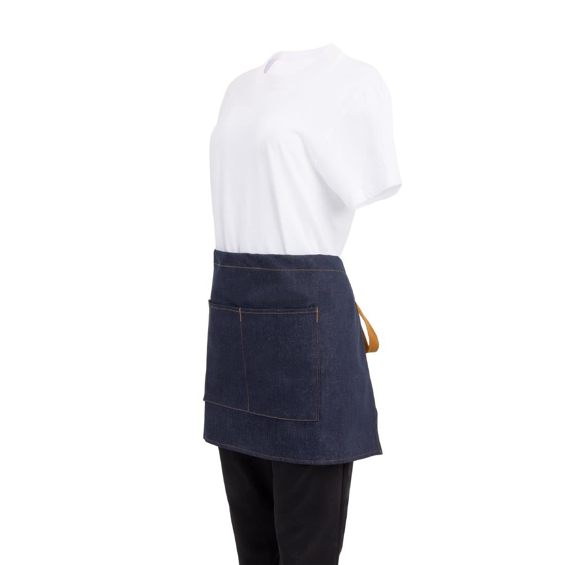 Southside Denim Waist Apron Blue