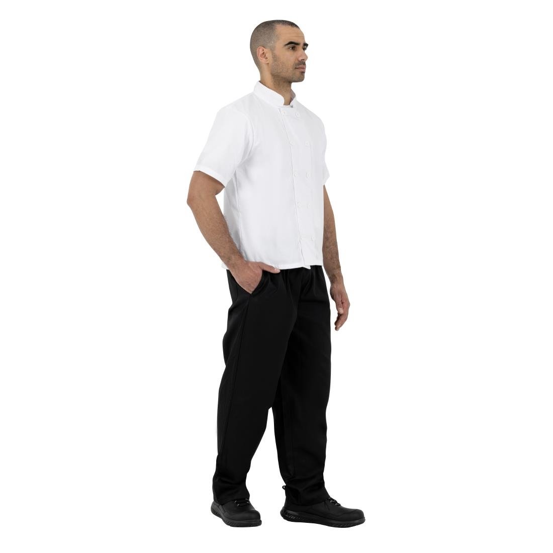 Nisbets Essentials Unisex Chef Jacket White L (2 Pack)