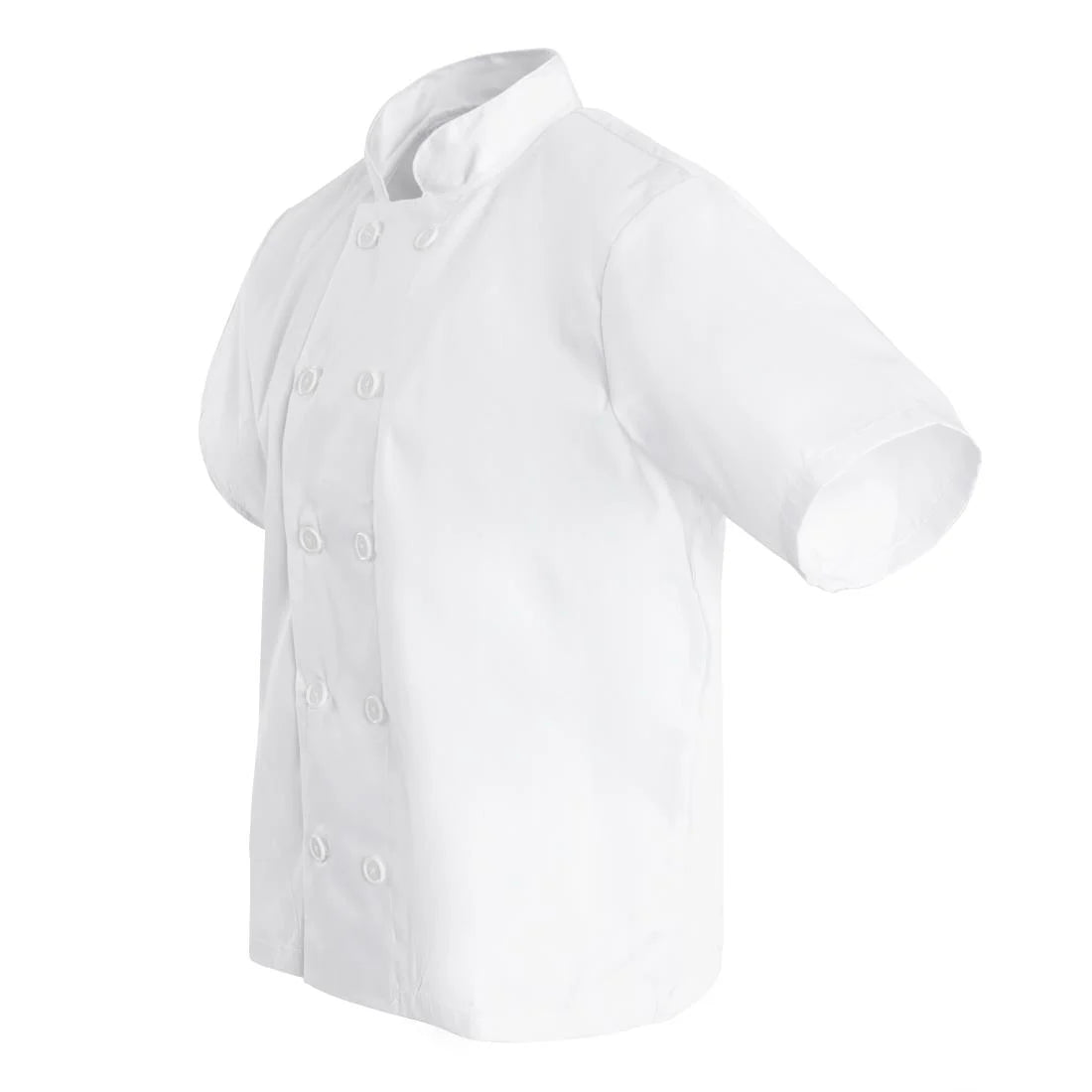 Nisbets Essentials Unisex Chef Jacket White XS (2 Pack)