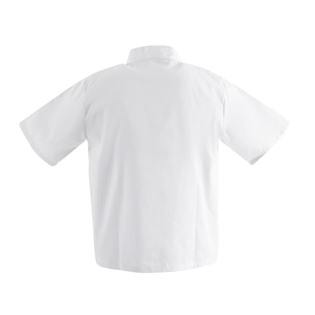 Nisbets Essentials Unisex Chef Jacket White 2XL (2 Pack)