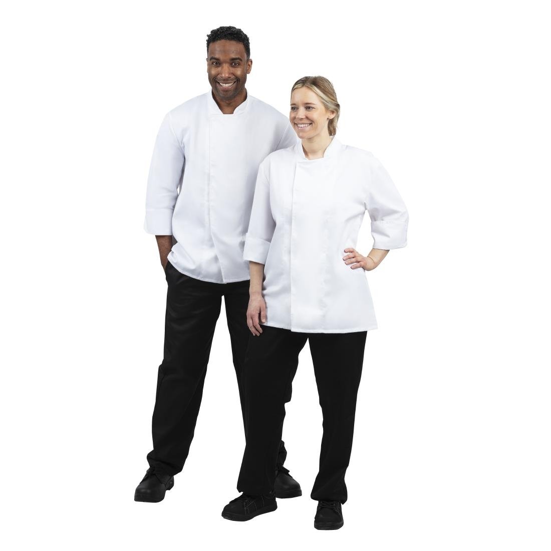 Whites Atlanta Unisex Chef Jacket Teflon White L