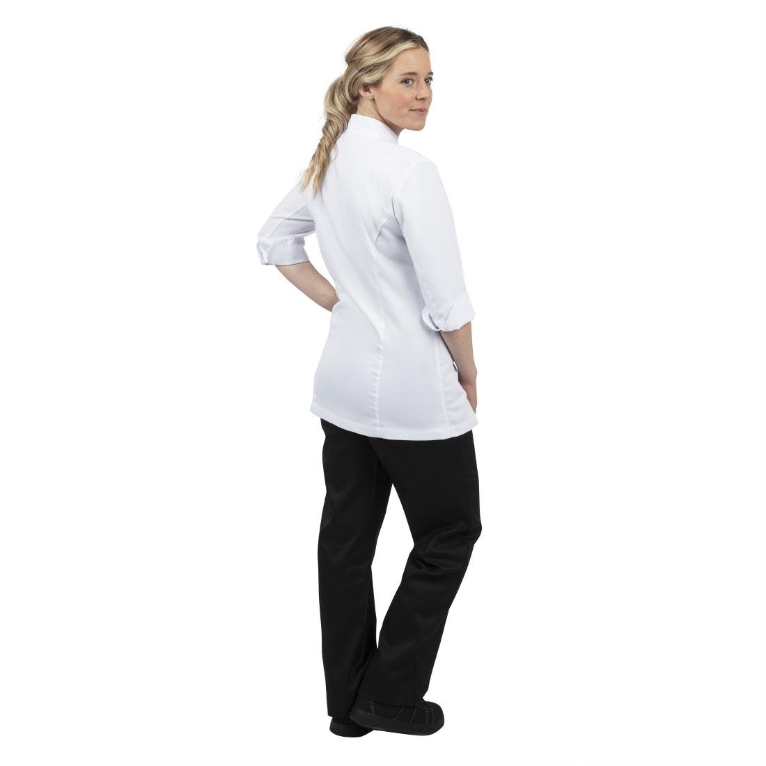 Whites Womens Fitted Chef Jacket White S