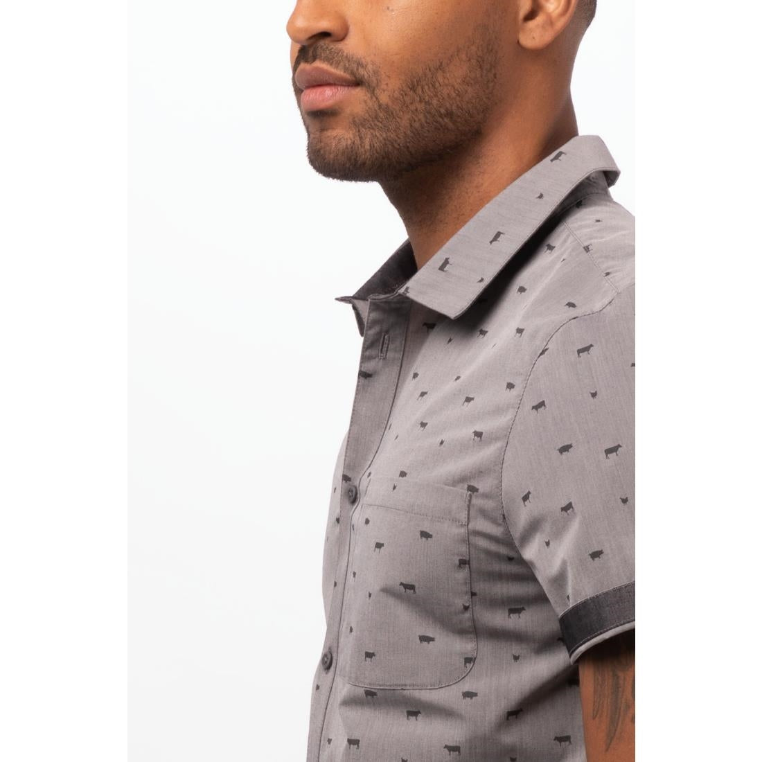 Chef Works Urban Mens Omaha Shirt S