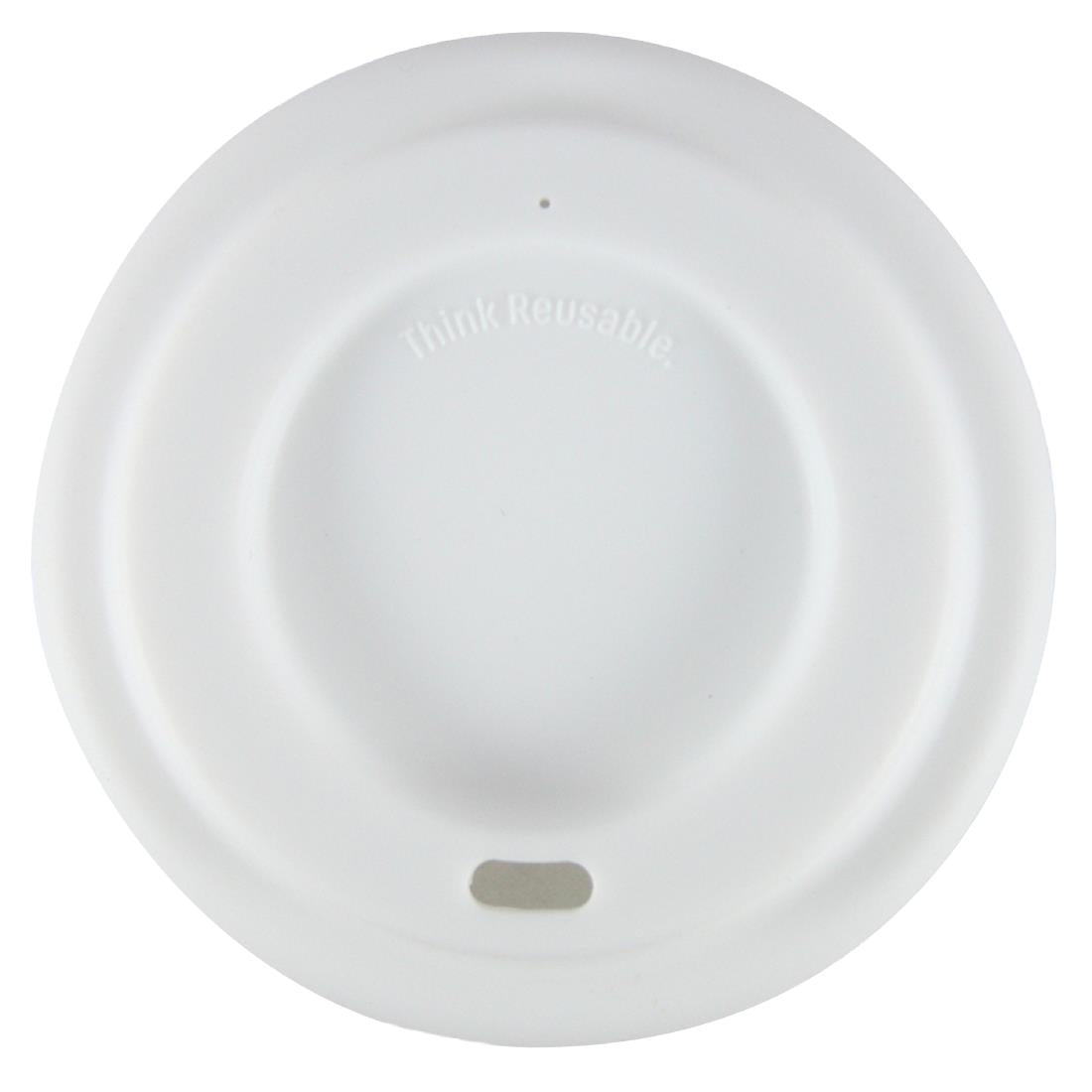 FSG Returnables Reusable Lids to Fit 430ml Cups White (960 Pack)
