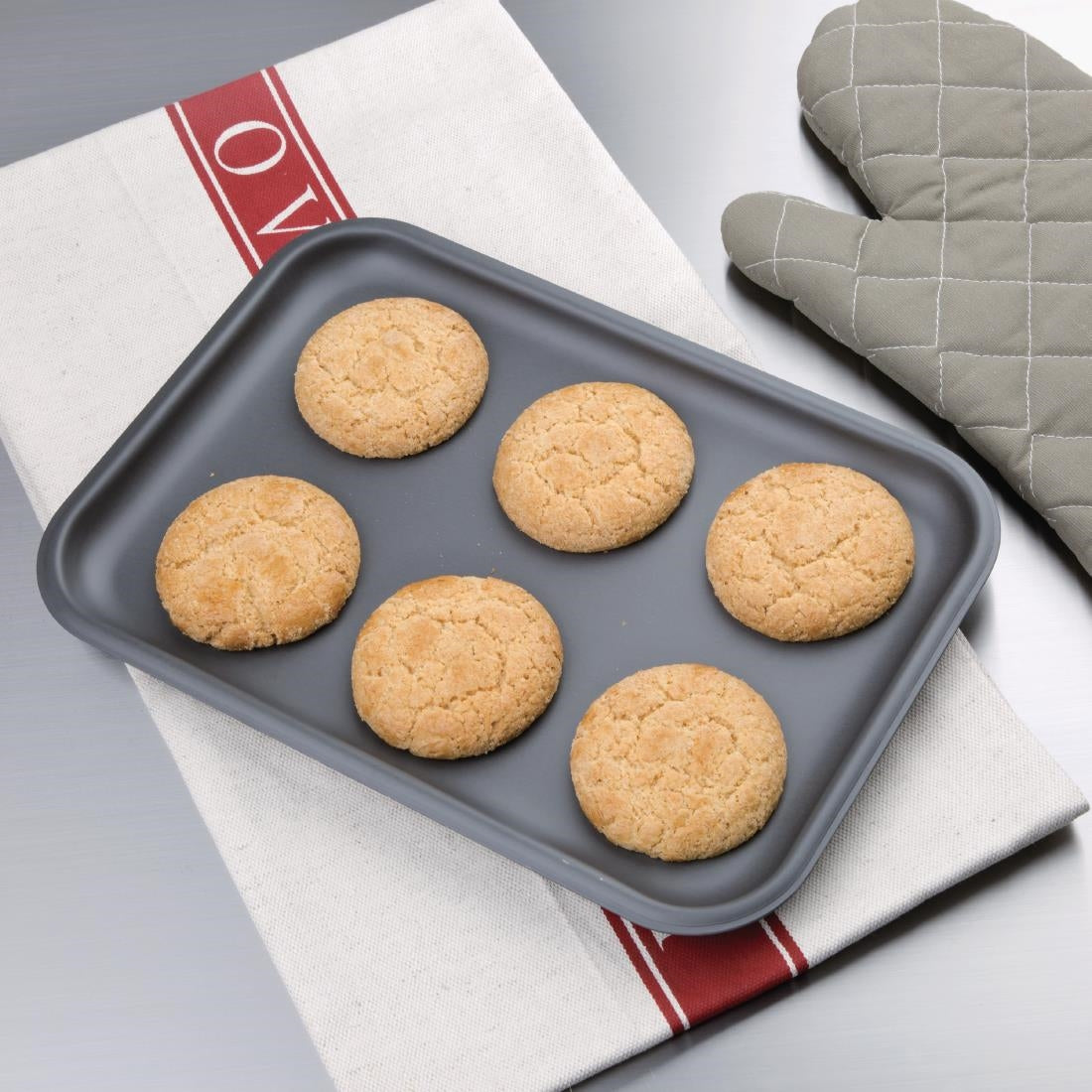 Vogue Anodised Aluminium Baking Tray 320mm