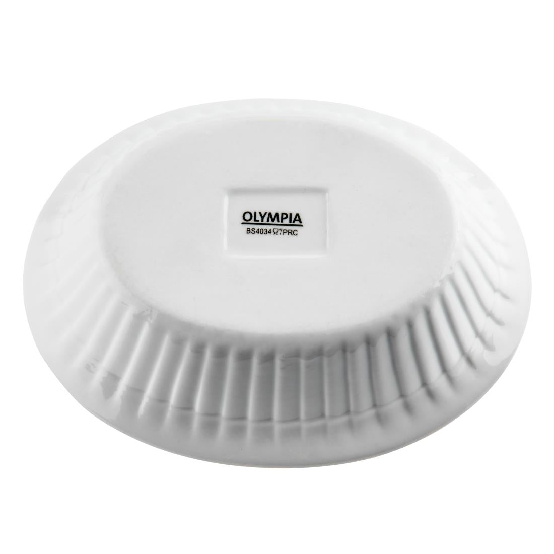 Olympia Whiteware Oval Pie Dishes 170mm (6 Pack)