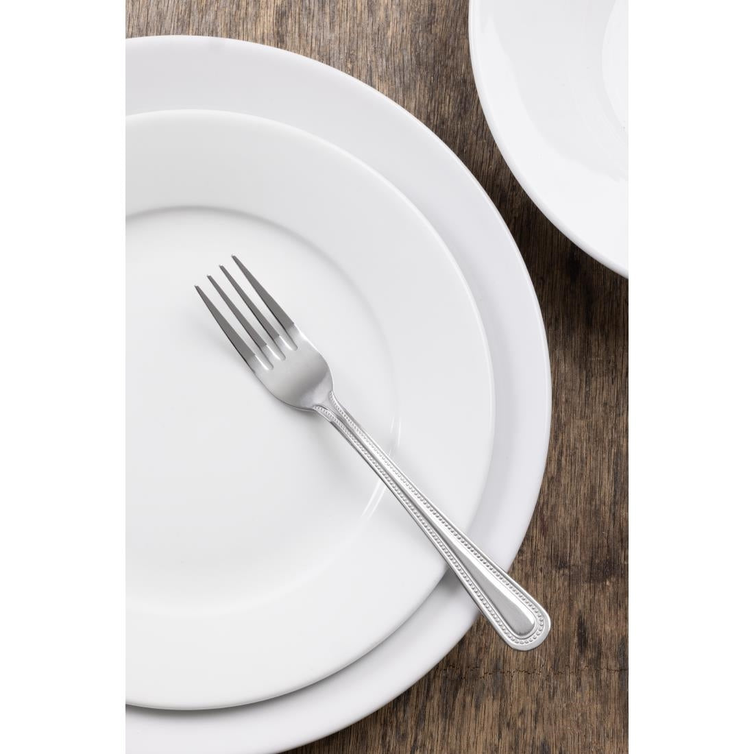 Olympia Bead Dessert Fork (12 Pack)