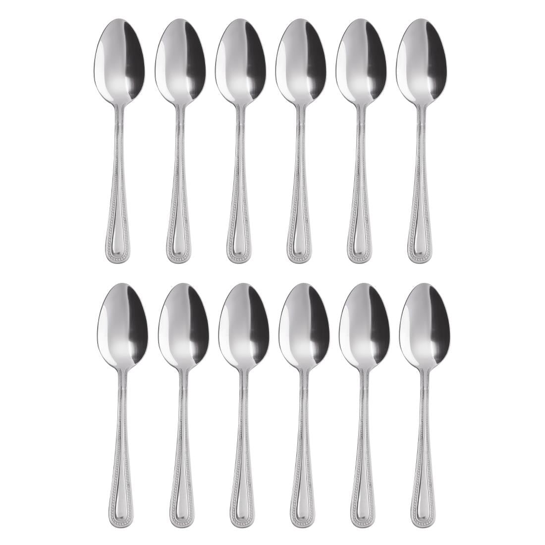 Olympia Bead Dessert Spoon (12 Pack)