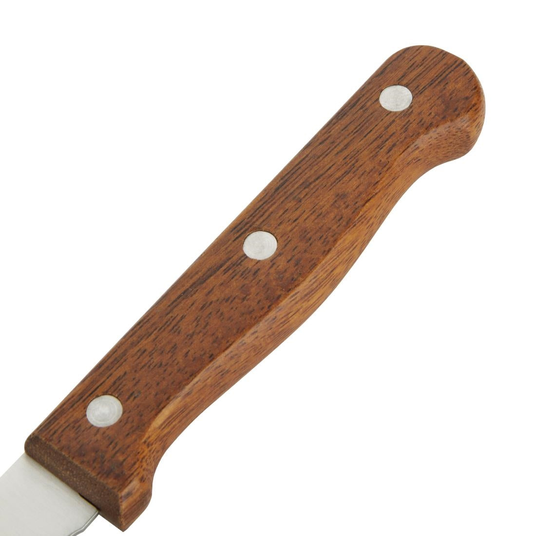 Olympia Steak Knives with Merbau Wood Handles (12 Pack)