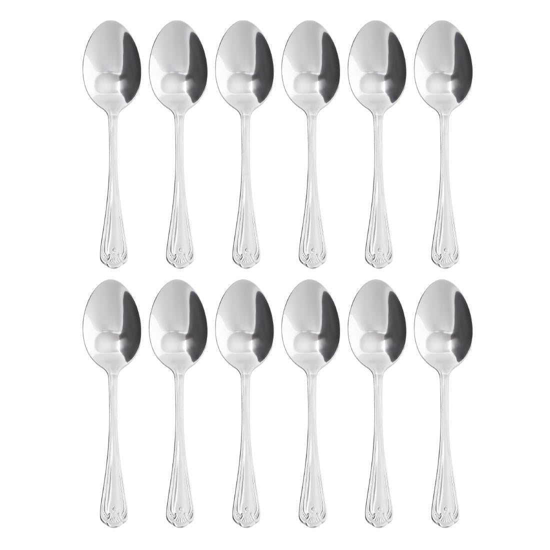 Olympia Jesmond Dessert Spoons (12 Pack)