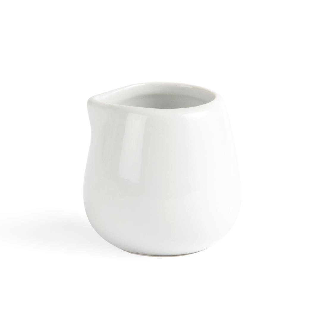Olympia Whiteware Compact Jugs 85ml (12 Pack)