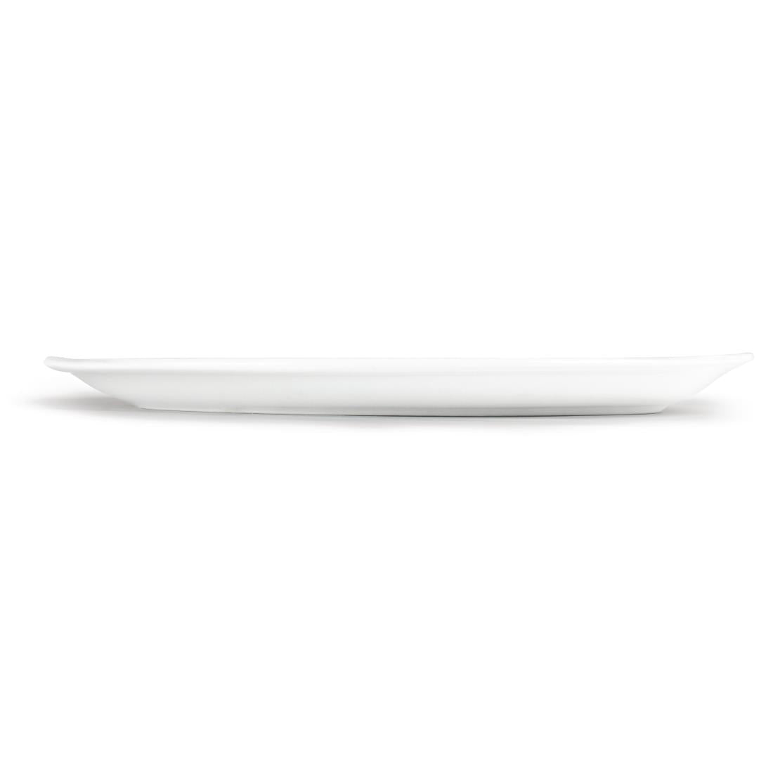 Olympia Whiteware Crescent Salad Plates 200mm (12 Pack)