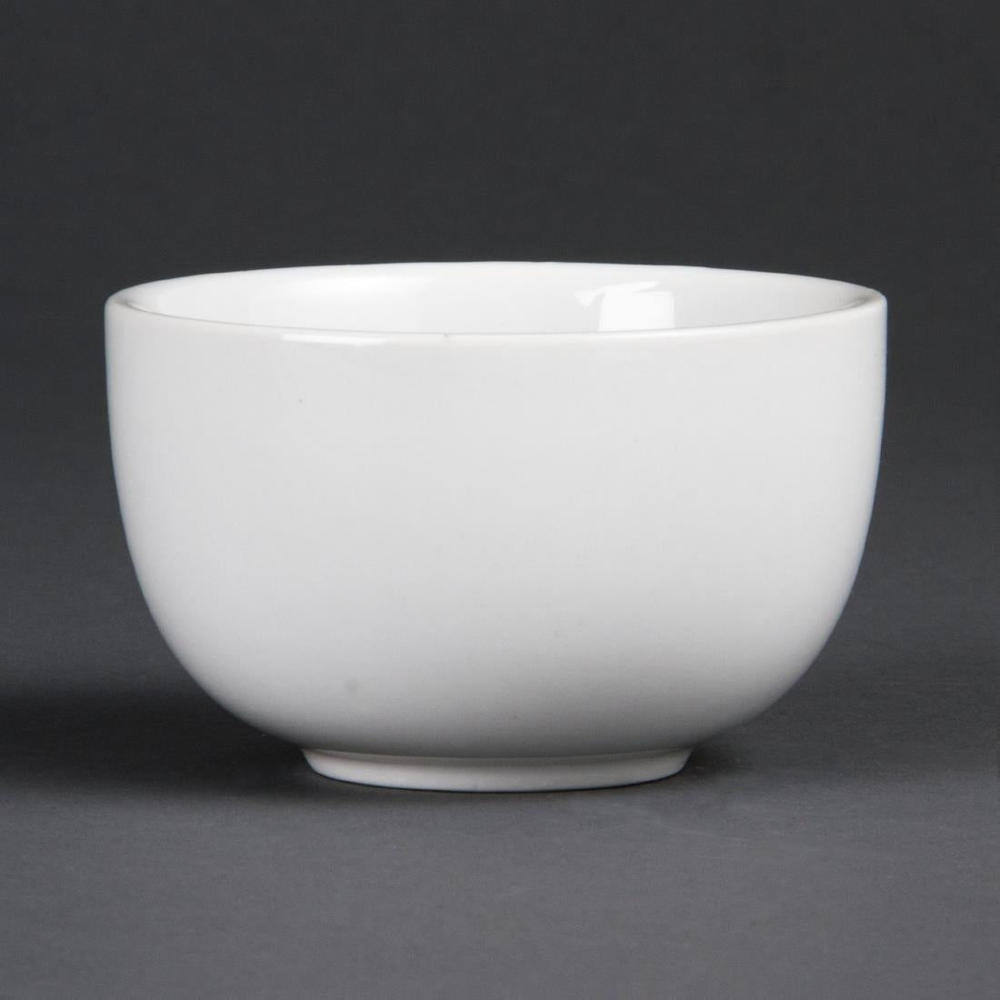 Olympia Whiteware Sugar Bowls 95mm (12 Pack)