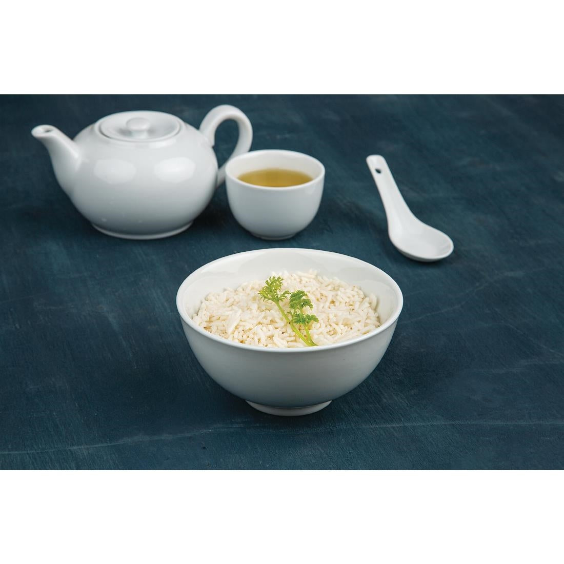 Olympia Whiteware Rice Bowls 130mm (12 Pack)