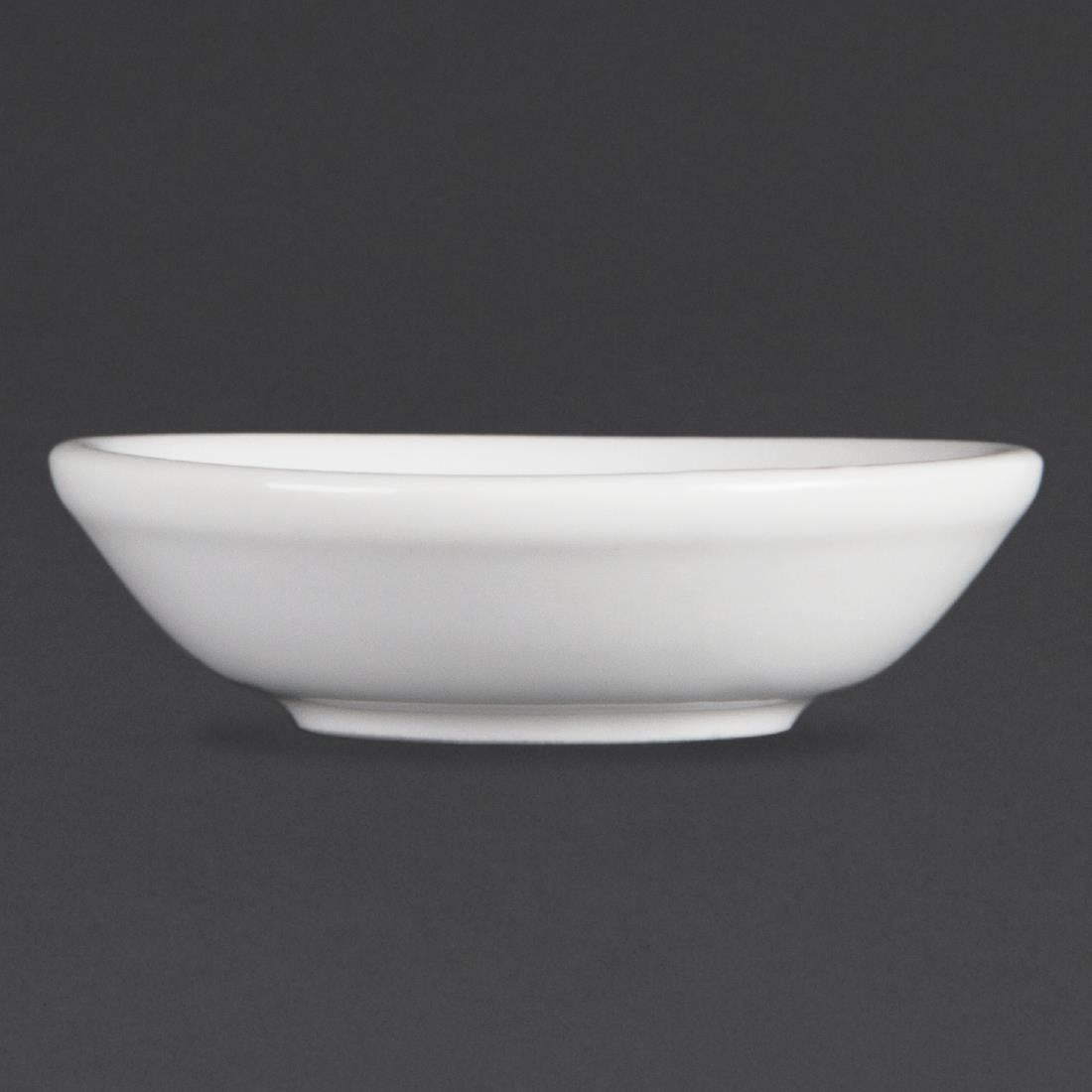 Olympia Whiteware Soy Dishes 70mm (12 Pack)