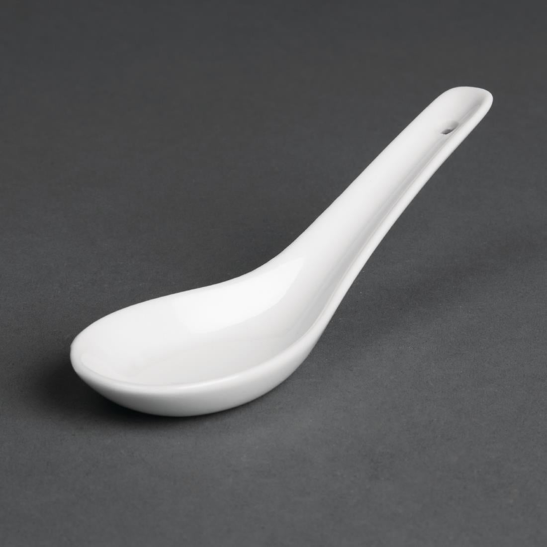 Olympia Whiteware Rice Spoons 130mm (24 Pack)