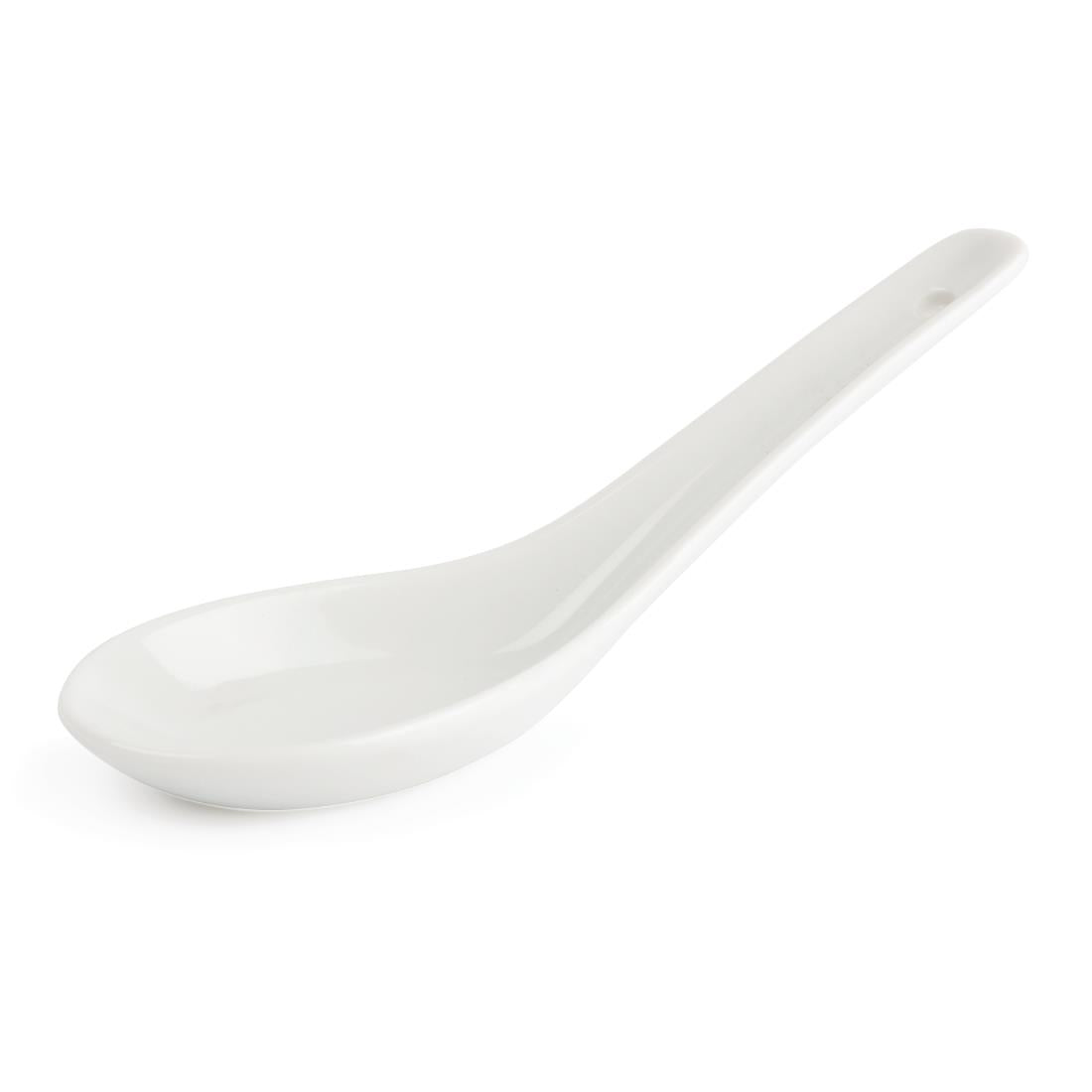 Olympia Whiteware Rice Spoons 130mm (24 Pack)