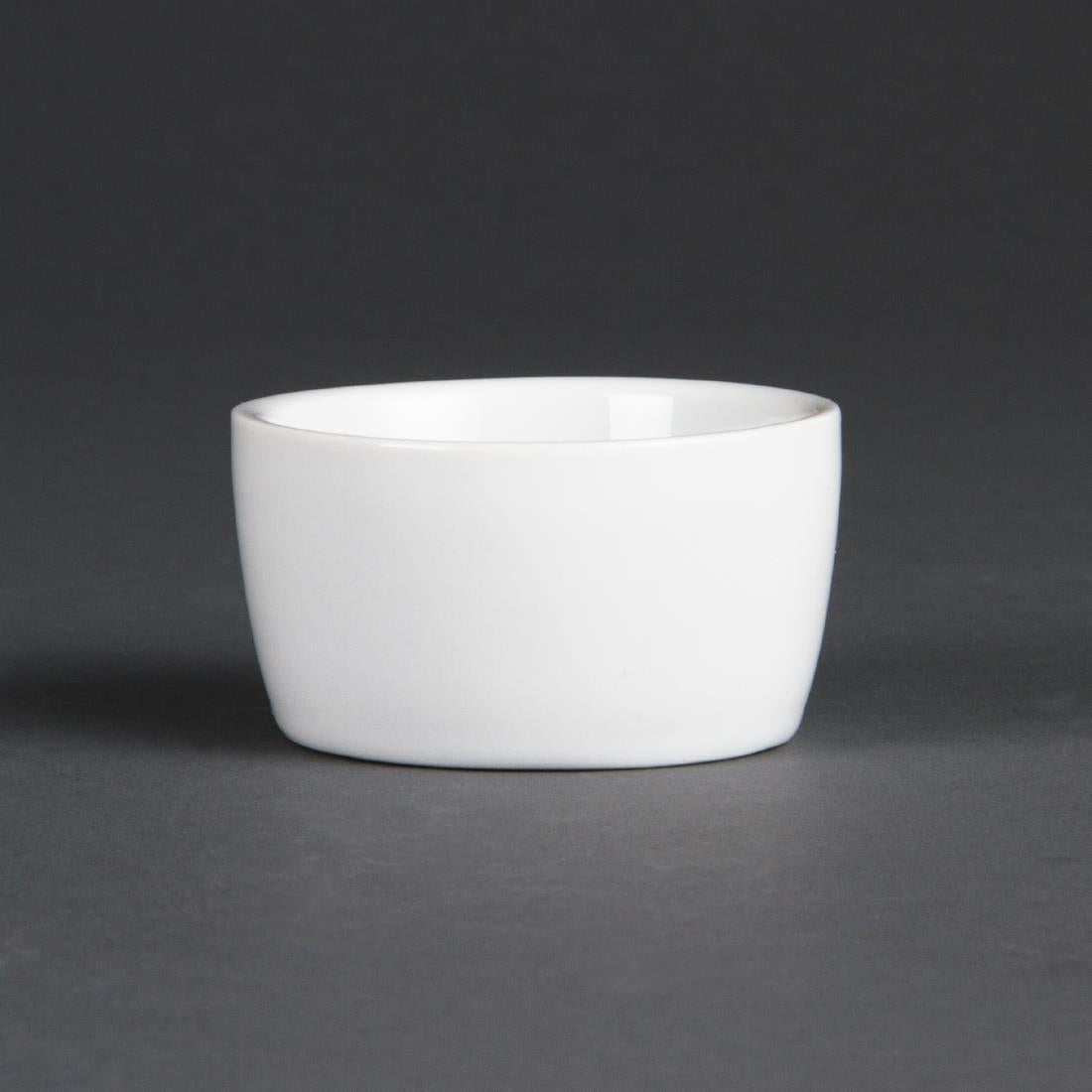 Olympia Whiteware Butter Dishes 62.5mm (12 Pack)