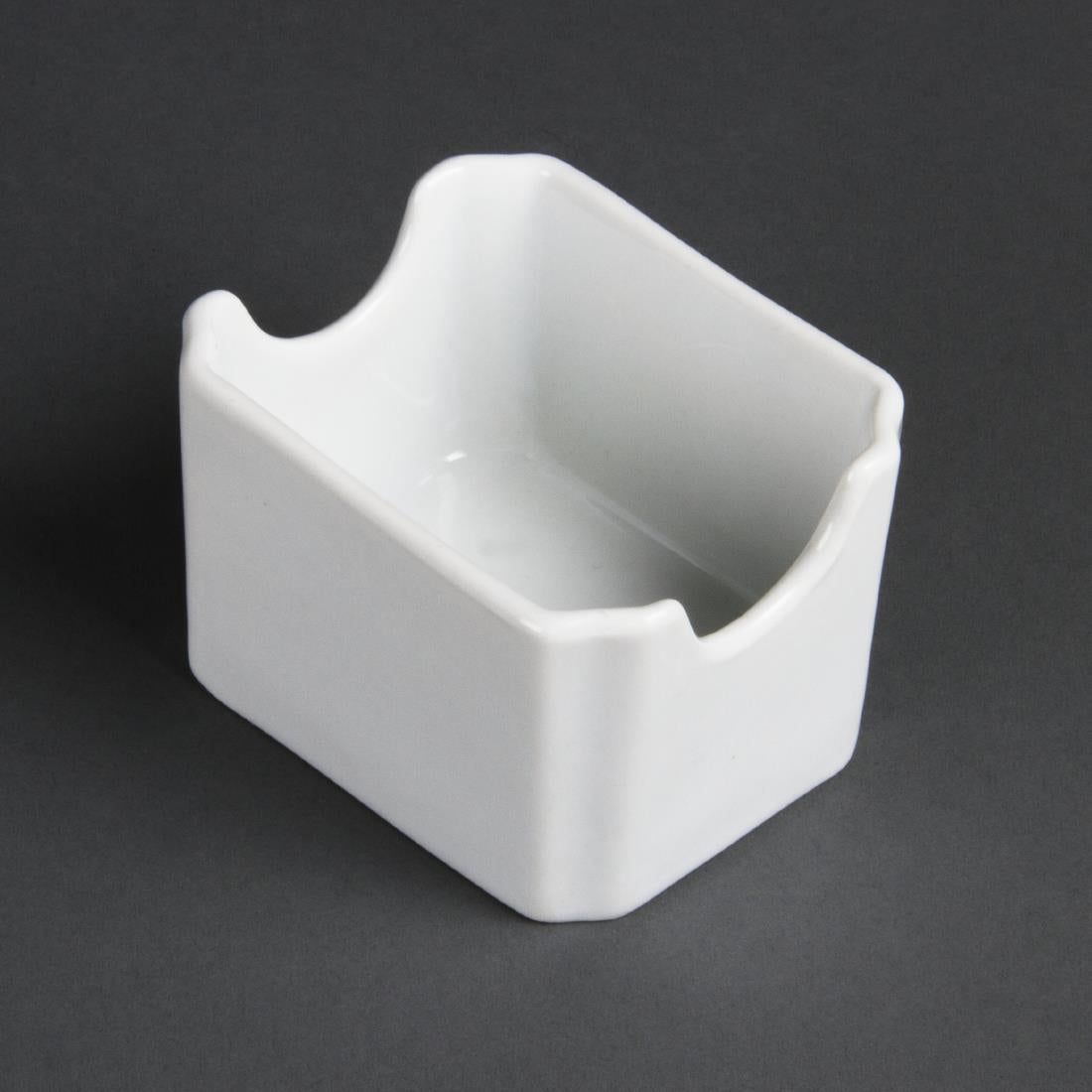 Olympia Whiteware Sachet Holders (6 Pack)