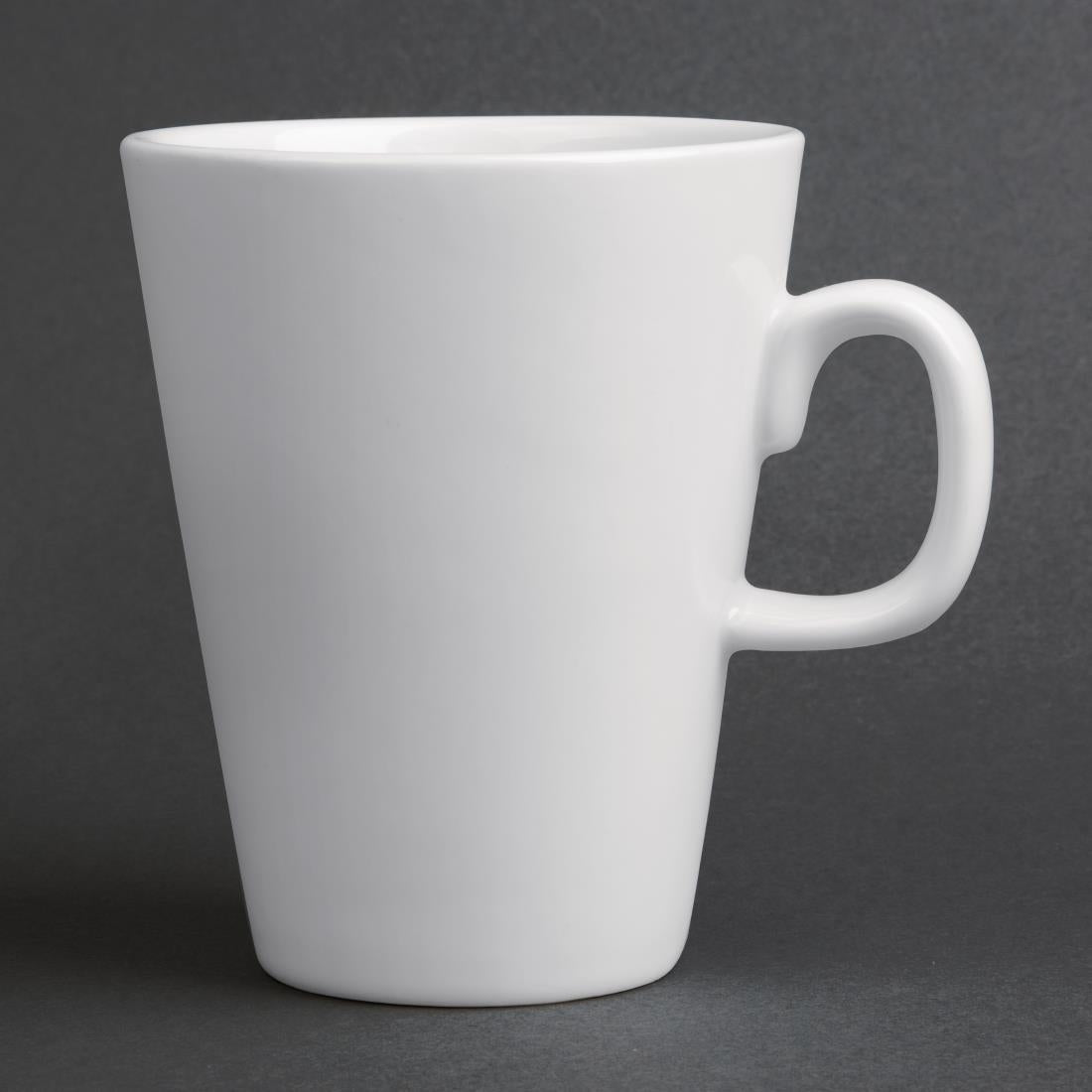 Olympia Whiteware Latte Mugs 310ml (12 Pack)
