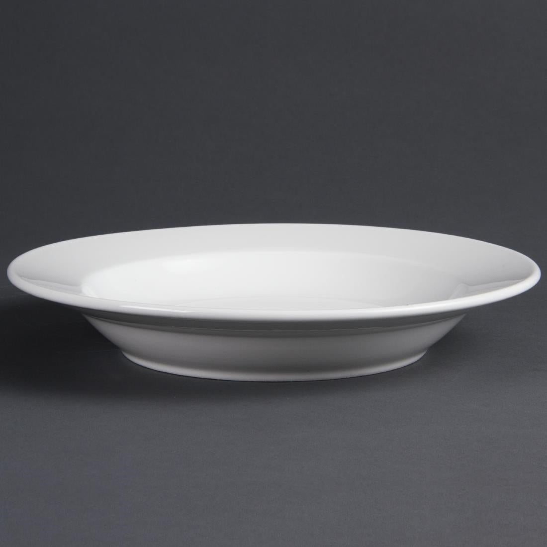 Olympia Whiteware Deep Plates 270mm (6 Pack)