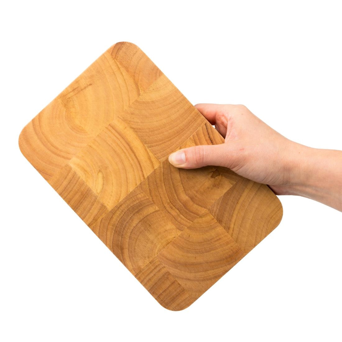 Vogue Rectangular Wooden Chopping Board Small 230x150mm
