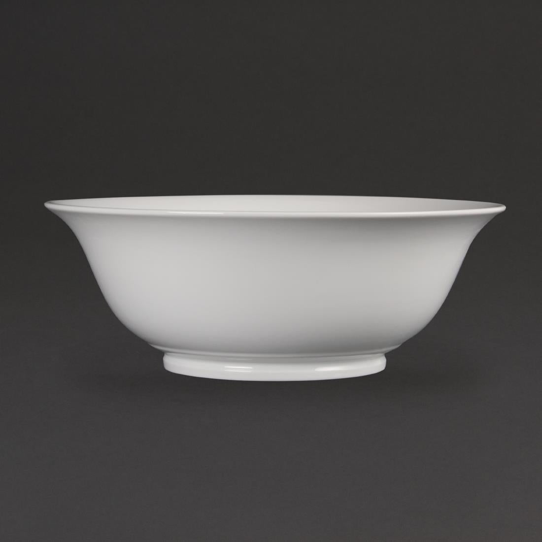 Olympia Whiteware Serving Platter Large Salad Bowl 330mm