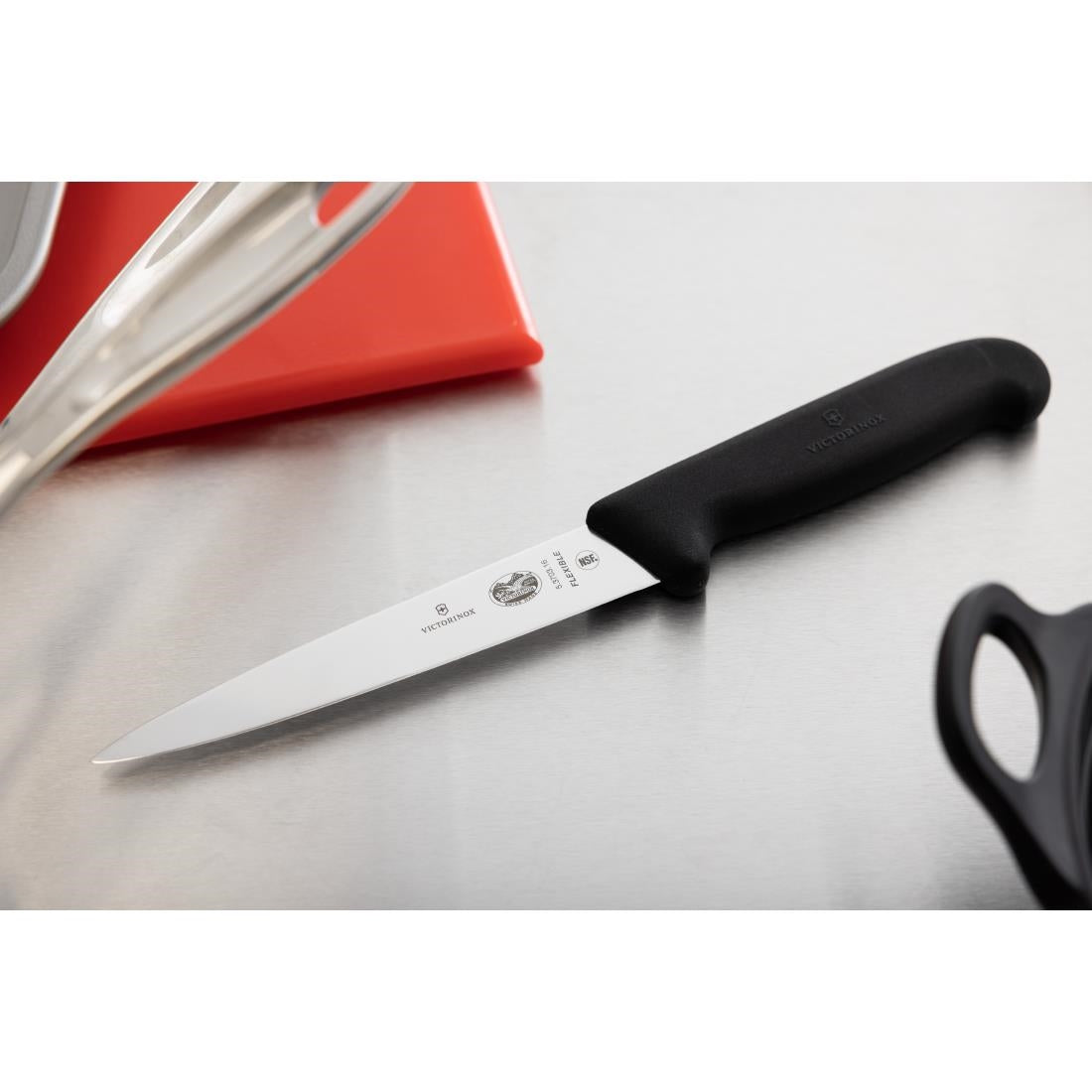 Victorinox Fibrox Fillet Knife Black 15.2cm