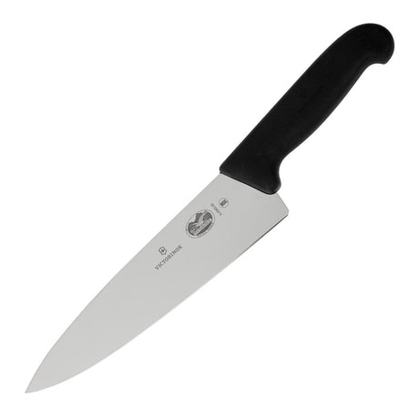 Victorinox Fibrox Extra Broad Carving Knife Black 20.3cm