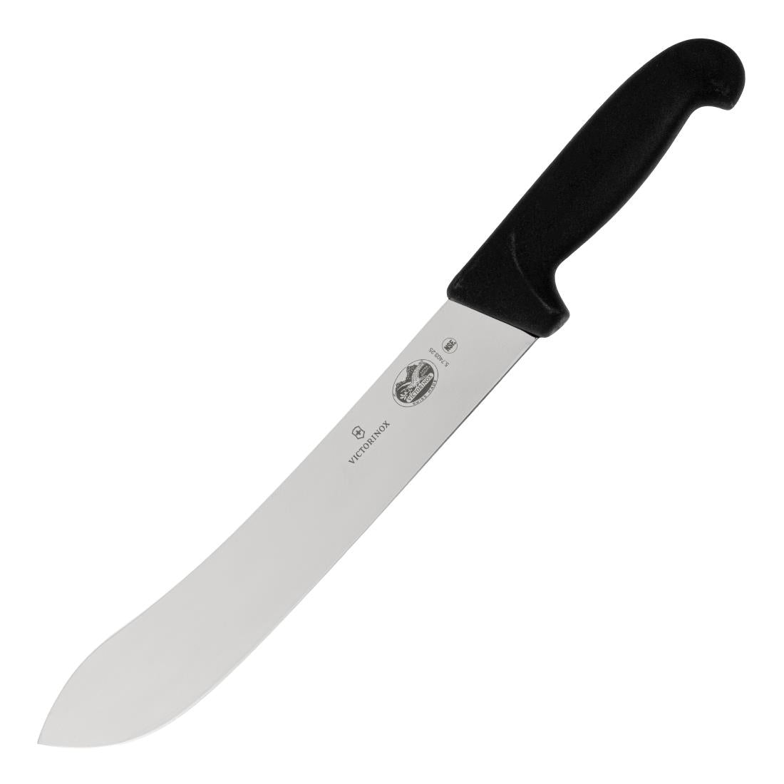 Victorinox Fibrox Butchers Steak Knife Black 25.4cm
