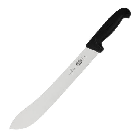Victorinox Fibrox Butchers Steak Knife Black 30.5cm