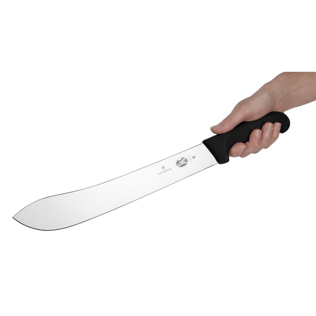 Victorinox Fibrox Butchers Steak Knife Black 30.5cm