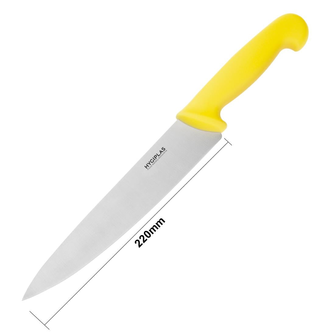 Hygiplas Chef Knife Yellow 21.8cm