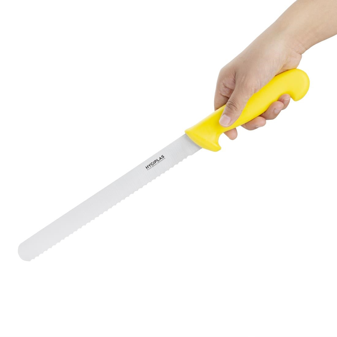 Hygiplas Serrated Slicer Yellow 24.8cm