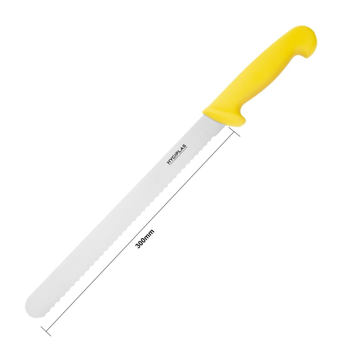 Hygiplas Serrated Slicer Yellow 30.5cm