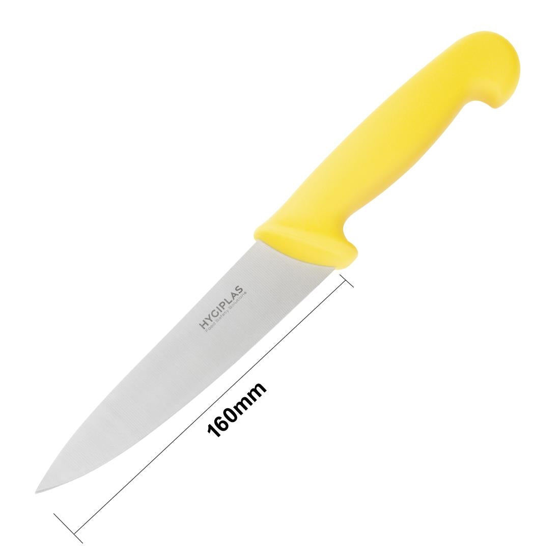 Hygiplas Chef Knife Yellow 15.5cm