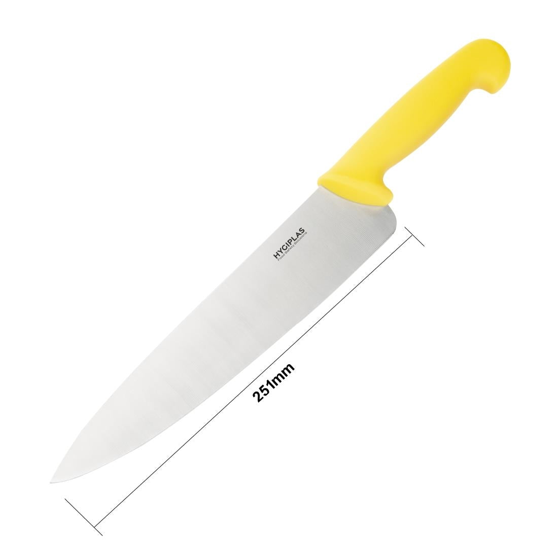 Hygiplas Chef Knife Yellow 25cm