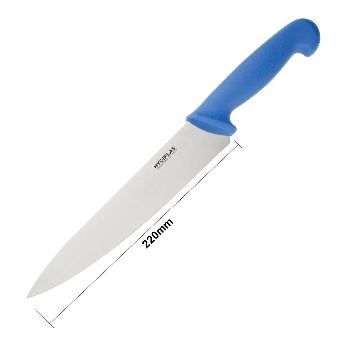 Hygiplas Chef Knife Blue 21.8cm