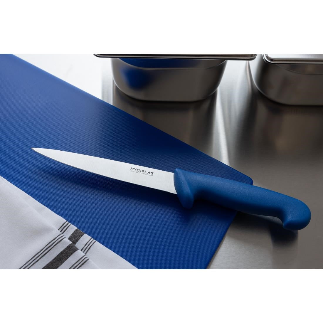 Hygiplas Fillet Knife Blue 16cm