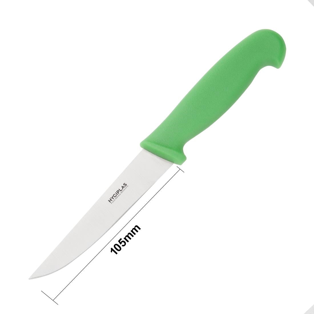 Hygiplas Green Vegetable Knife 10.5c