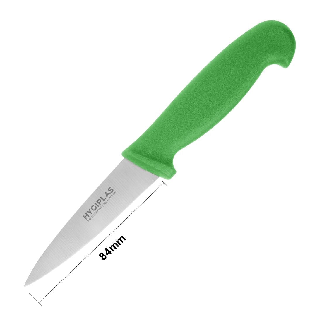 Hygiplas Paring Knife Green 8.3cm