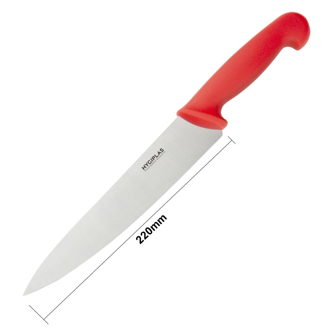 Hygiplas Chef Knife Red 21.8cm