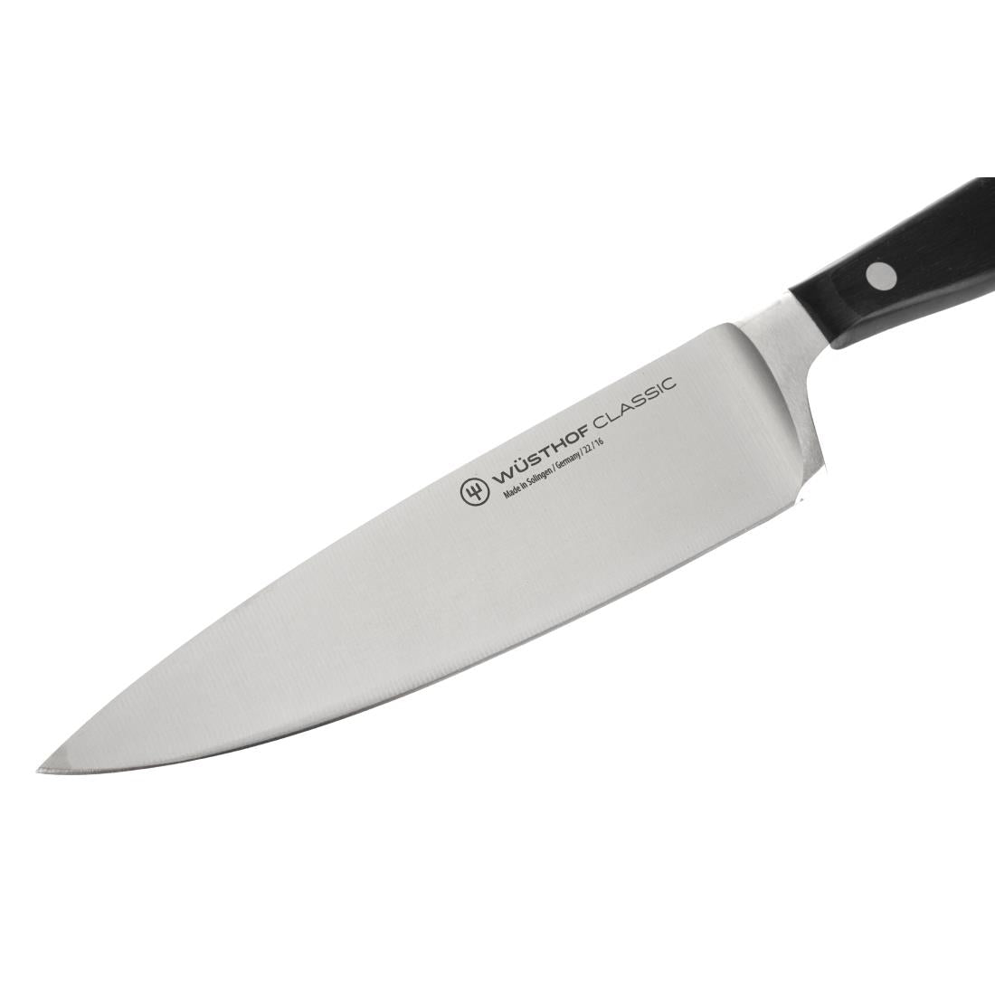 Wüsthof Classic Chef Knife Black 16cm
