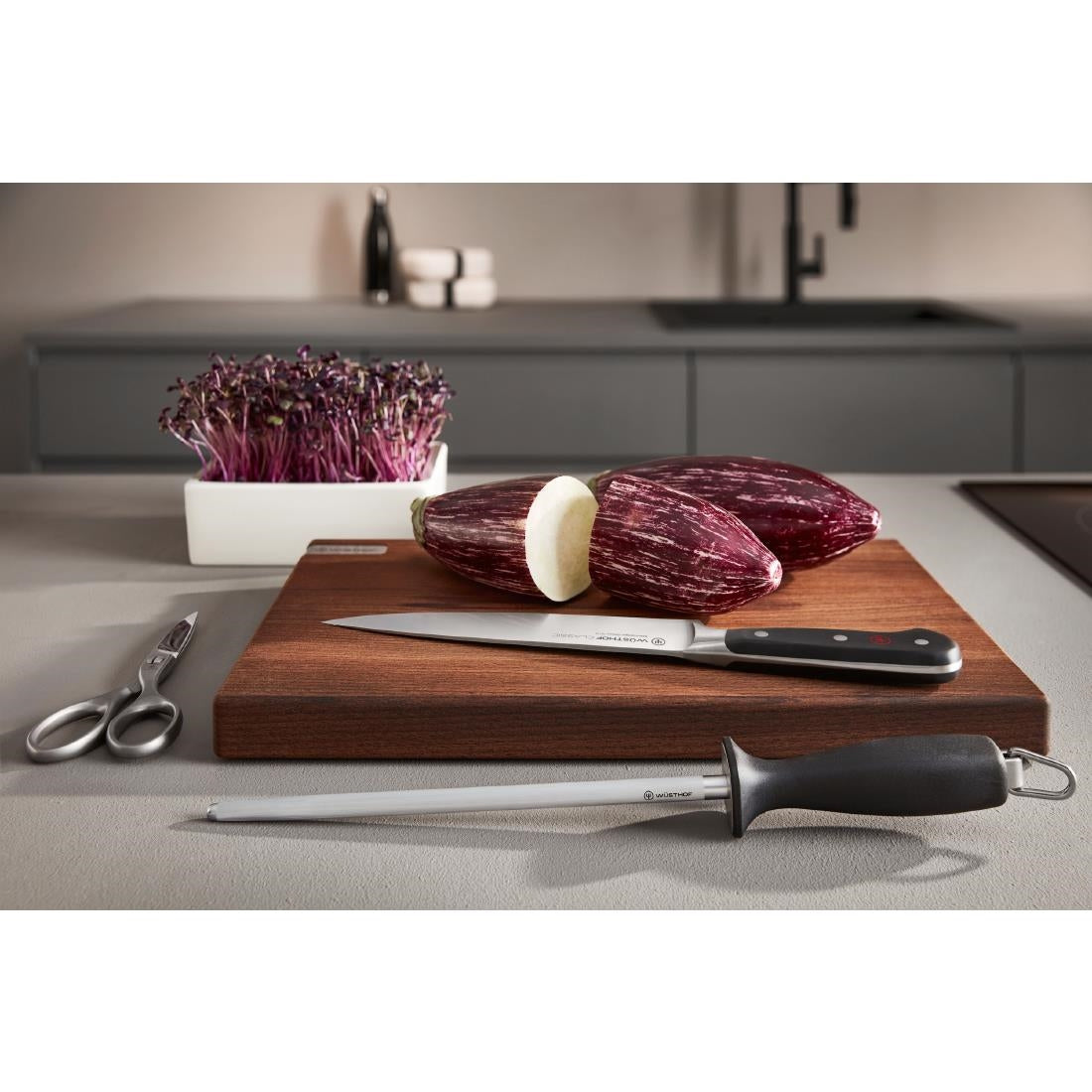 Wüsthof Classic Chef Knife Black 20cm