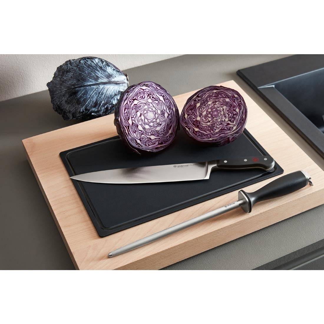 Wüsthof Classic Chef Knife Black 20cm